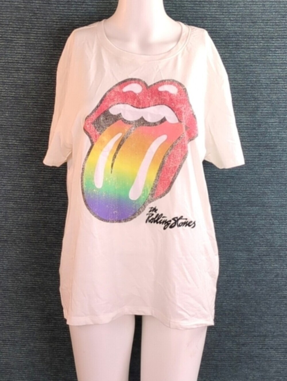 Rolling Stones Ladies Tee Shirt, Time & Tru NWT